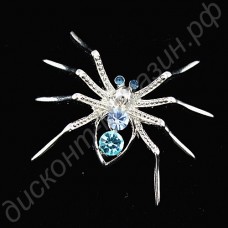 Брошь Stylish Spider Rhinestone